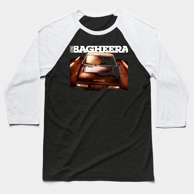 MATRA BAGHEERA - brochure Baseball T-Shirt by Throwback Motors